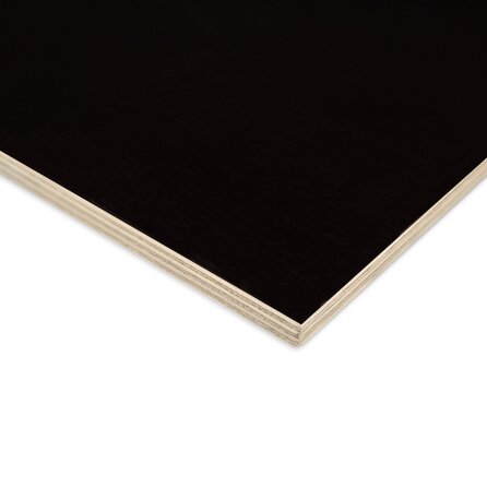 Betonplex grenen - zwart bruin - 15 mm dik - grenen betontriplex plaat - Laudio Form