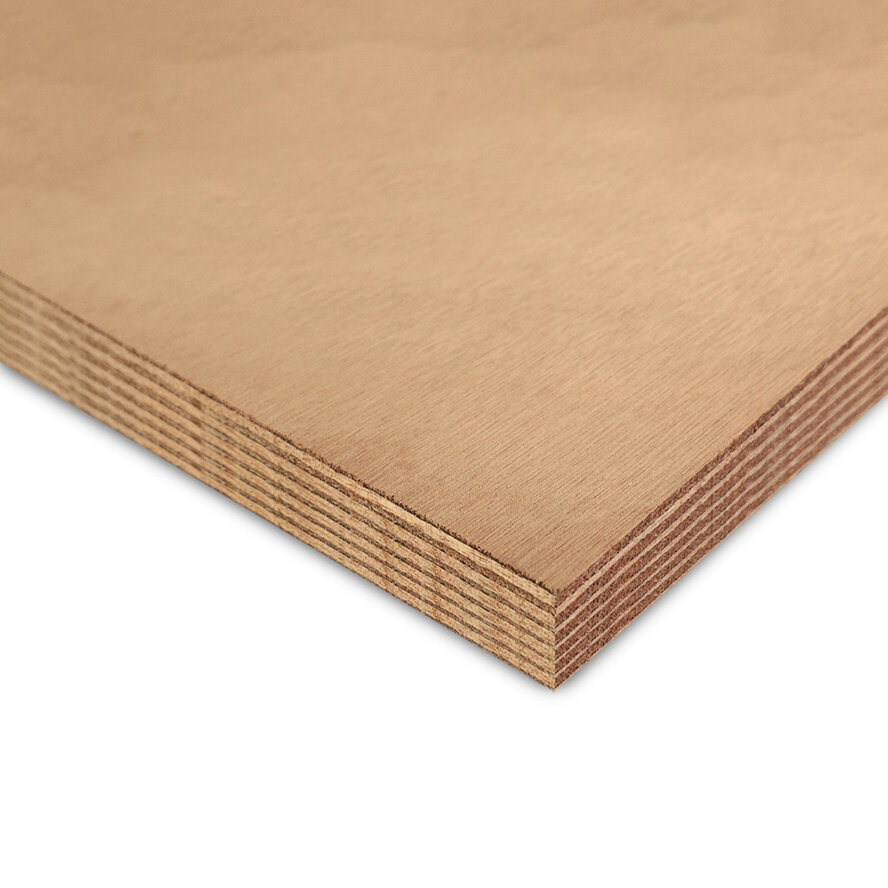 Okoume multiplex - 30 mm dik - hardhout multiplex plaat - B/BB Okoume multiplex - 30 mm dik - hardhout multiplex plaat - B/BB