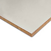 Multiplex okoume - wit / grijs - 15 mm dik - witte en grijze okoumé multiplex plaat - Paintpanel - garantieplaat 15 jaar