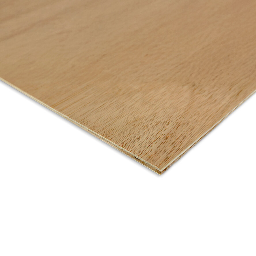 Hardhout triplex (IHP) - 3,6 mm dik - multiplex plaat hardhout - BB/CC Hardhout triplex (IHP) - 3,6 mm dik - multiplex plaat hardhout - BB/CC