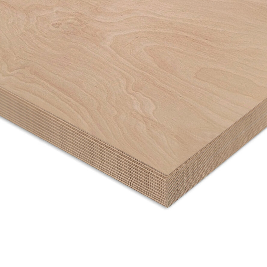 Beuken multiplex - 30 mm dik - multiplex plaat beuken - B/BB Beuken multiplex - 30 mm dik - multiplex plaat beuken - B/BB