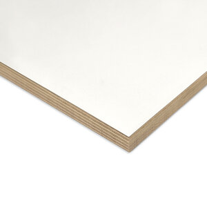 multiplex Wit hardhout multiplex - 16 mm dik - Decora