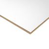 Multiplex berken - wit (RAL 9016) - 6,5 mm dik - witte melamine plaat - Melaply