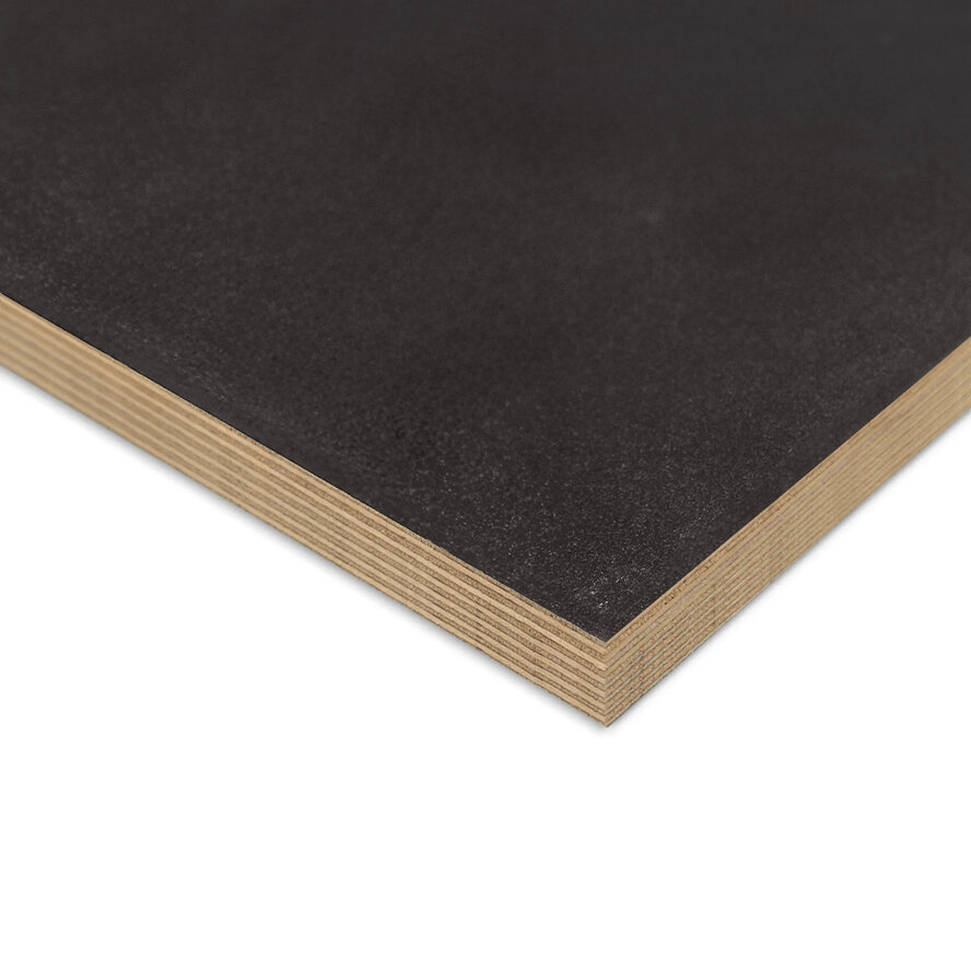 Wit / grijsbruin berken multiplex - RAL 9003 / 8019 - 18 mm dik - multiplex plaat berken - PPL coating Wit / grijsbruin berken multiplex - RAL 9003 / 8019 - 18 mm dik - multiplex plaat berken - PPL coating