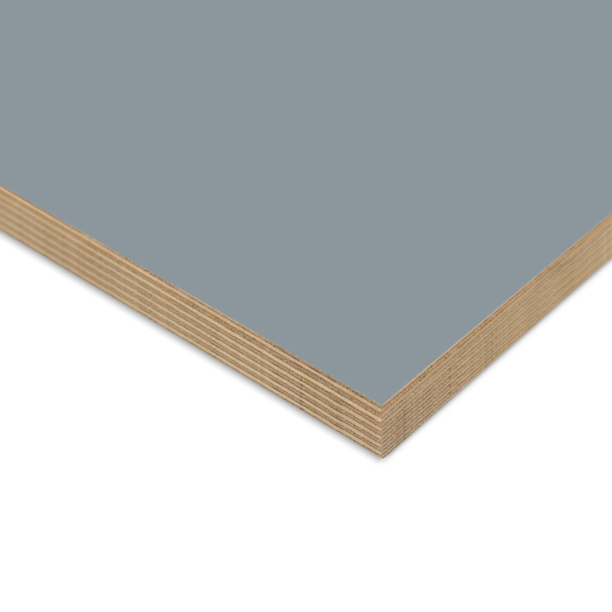 Wit / grijs berken multiplex - RAL 9003 / 7001 - 18 mm dik - multiplex plaat berken - PPL coating Wit / grijs berken multiplex - RAL 9003 / 7001 - 18 mm dik - multiplex plaat berken - PPL coating