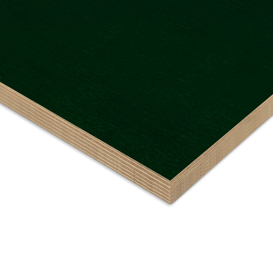 Zwartbruin en groen berken betonplex - 18 mm dik - berken betontriplex plaat - Trimaform Strong Zwartbruin en groen berken betonplex - 18 mm dik - berken betontriplex plaat - Trimaform Strong