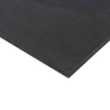 MDF plaat - zwart - 9 mm dik - zwarte plaat MDF