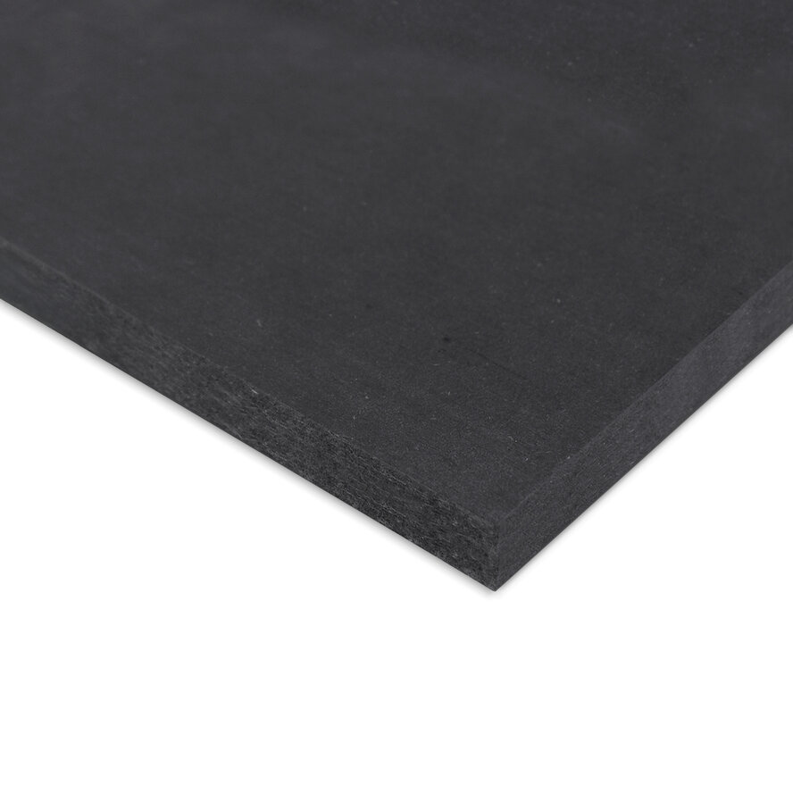 Zwart MDF plaat - 18 mm dik - MDF platen - zwart Zwart MDF plaat - 18 mm dik - MDF platen - zwart