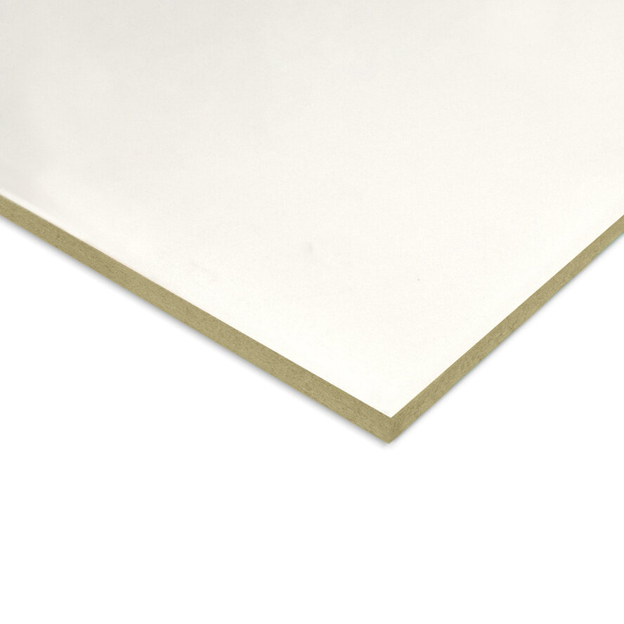 Vochtwerend wit MDF plaat - 9 mm dik - MDF platen V313 - wit gegrond Vochtwerend wit MDF plaat - 9 mm dik - MDF platen V313 - wit gegrond