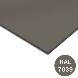 Trespa plaat - eenzijdig bruingrijs - 6 mm dik - Izeon Trespa plaat - eenzijdig bruingrijs - 6 mm dik - Izeon