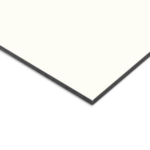 Gebroken wit (dubbel) - Trespa plaat - 6 mm dik - Meteon Gebroken wit (dubbel) - Trespa plaat - 6 mm dik - Meteon