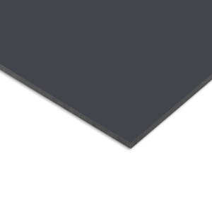 Trespa plaat - eenzijdig antraciet - 6 mm dik - Meteon Trespa plaat - eenzijdig antraciet - 6 mm dik - Meteon
