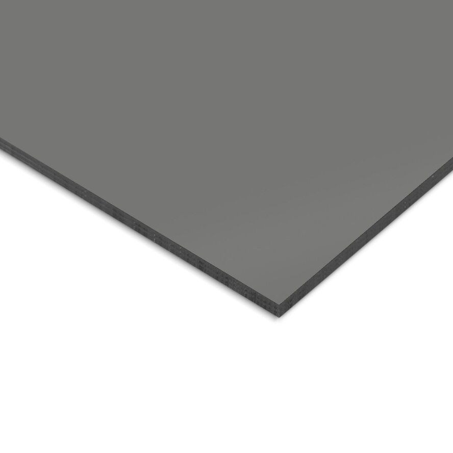 Grijs (1 zijde) - Trespa plaat - A21.5.1 - 6 mm dik - HPL plaat - Trespa Meteon - garantieplaat 10 jaar Grijs (1 zijde) - Trespa plaat - A21.5.1 - 6 mm dik - HPL plaat - Trespa Meteon - garantieplaat 10 jaar