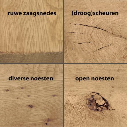 Eiken balk - 190x190 mm - geschaafd - balk voor buiten - eikenhout AD 20-25% Eiken balk - 190x190 mm - geschaafd - balk voor buiten - eikenhout AD 20-25%