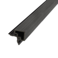 Composiet hoekprofiel - antraciet - 67x67 mm