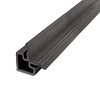 Composiet hoekprofiel - antraciet - 67x67 mm - hoek afwerkprofiel houtcomposiet