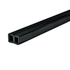 Composiet onderligger - hol (niet massief) - 30x50 mm - onderbalk voor buiten - zwart - houtcomposiet Composiet onderligger - hol (niet massief) - 30x50 mm - onderbalk voor buiten - zwart - houtcomposiet