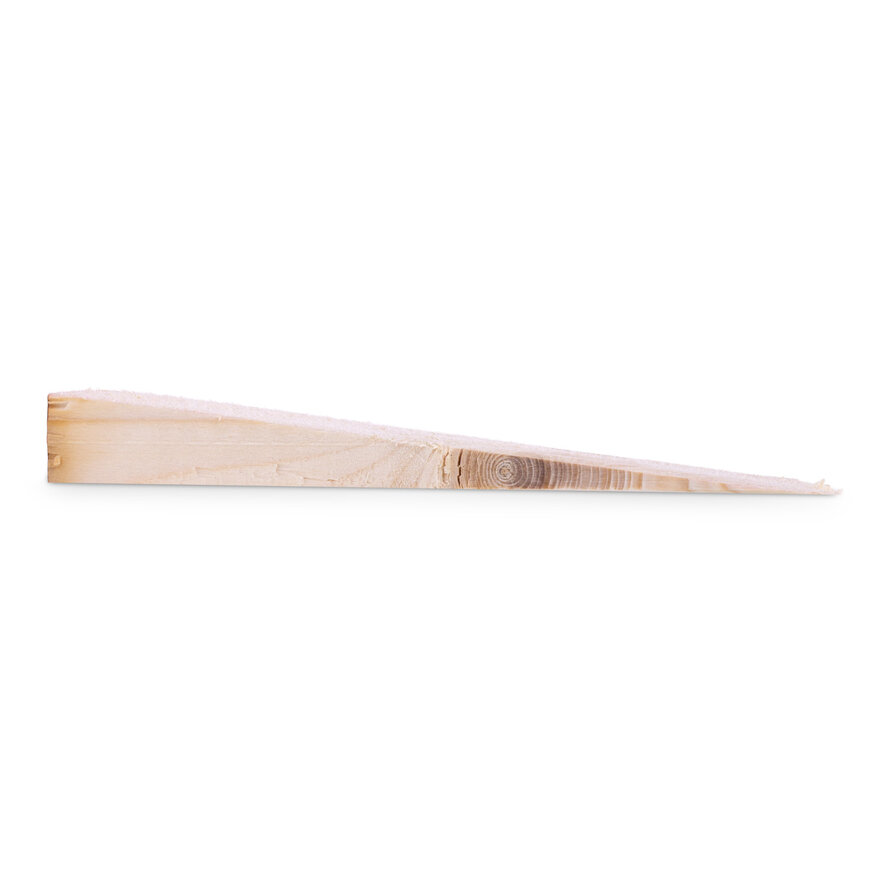 Vuren wiggen - 0-21 mm - 68 mm breed - 140 mm lang - 300 stuks - vuren stelwiggen Vuren wiggen - 0-21 mm - 68 mm breed - 140 mm lang - 300 stuks - vuren stelwiggen