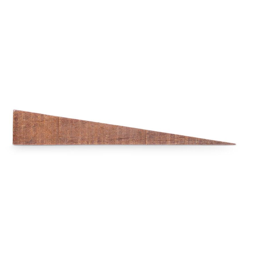 Hardhouten wiggen - 0-22 mm - 44 mm breed - 140 mm lang - 300 stuks - houten stelwiggen Hardhouten wiggen - 0-22 mm - 44 mm breed - 140 mm lang - 300 stuks - houten stelwiggen