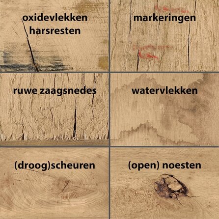 Eiken balk - 100x170 mm - fijnbezaagd / ruw - balk voor buiten - eikenhout AD 20-25% Eiken balk - 100x170 mm - fijnbezaagd / ruw - balk voor buiten - eikenhout AD 20-25%