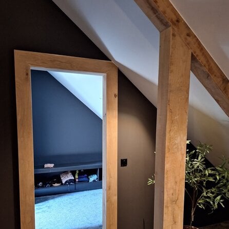 Eiken plank - 28x180 mm - geschaafd - plank voor binnen / beschut buiten - eikenhout KD 8-12%