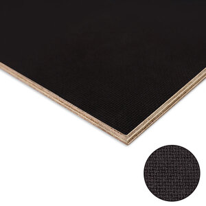 Zwartbruin hardhout betonplex - antislip - 9 mm dik