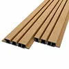Composiet barcode profiel (hol) - cedar look - 33x195 mm - barcodeprofiel - houtcomposiet