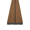 Composiet vlonderplank - teak look - 22x146 mm - geborsteld (optiek) - gegroefde terrasplank met blinde bevestiging - houtcomposiet Composiet vlonderplank - teak look - 22x146 mm - geborsteld (optiek) - gegroefde terrasplank met blinde bevestiging - houtcomposiet