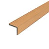 Composiet hoekprofiel - cedar look - 41x50 mm - hoek afwerkprofiel houtcomposiet