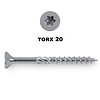 Universele houtschroeven verzinkt - 4 mm - blauw / wit verzinkt - torx 20 - schroeven voor (buiten) hout - grove spoed - met snijpunt - 200 stuks - diverse lengtes Universele houtschroeven verzinkt - 4 mm - blauw / wit verzinkt - torx 20 - schroeven voor (buiten) hout - grove spoed - met snijpunt - 200 stuks - diverse lengtes