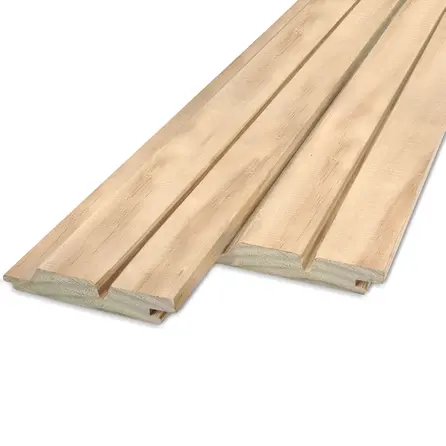Accoya dubbele rhombus - 21x115 mm - geschaafd - dubbel rhombusprofiel - accoyahout MC <5%