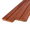 Padoek dubbel blokprofiel (50/50) (mes en groef) - 21x115 mm - geschaafd - blokprofiel (T&G) - padouk hardhout AD 20-25%