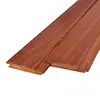 Padoek enkel blokprofiel (mes en groef) - 21x115 mm - geschaafd - blokprofiel (T&G) - padouk hardhout AD 20-25%