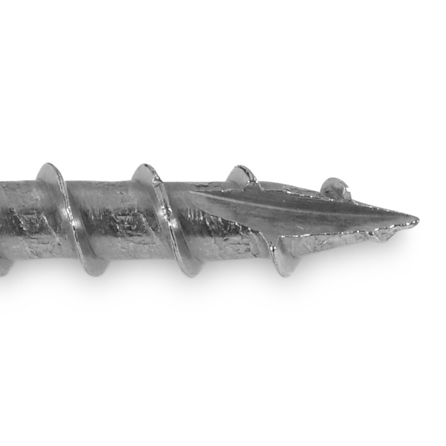 Universele houtschroeven RVS - 4 mm - RVS 304 - pozidrive (PZ) - schroeven voor hardhout en tuinhout - met snijpunt - 200 stuks Universele houtschroeven RVS - 4 mm - RVS 304 - pozidrive (PZ) - schroeven voor hardhout en tuinhout - met snijpunt - 200 stuks