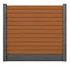 Composiet schutting - teak look - zelfbouw schutting met betonpalen en onderplaat - grijs/wit, antraciet of gecoat beton - 200x200 cm - houtcomposiet zelfbouw schutting Composiet schutting - teak look - zelfbouw schutting met betonpalen en onderplaat - grijs/wit, antraciet of gecoat beton - 200x200 cm - houtcomposiet zelfbouw schutting