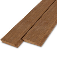 Thermo tauari enkel blokprofiel - 21x125 mm - geschaafd - KD