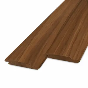 Thermo amescla channelsiding - 18x136 mm - geschaafd - KD Thermo amescla channelsiding - 18x136 mm - geschaafd - KD