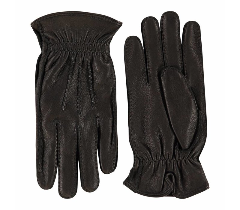Deer leather men's gloves model Hitchin