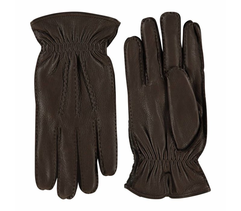 Deer leather men's gloves model Hitchin