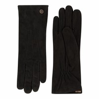 Boretto - Wildleder Damenhandschuhe mit drei Aufnähte