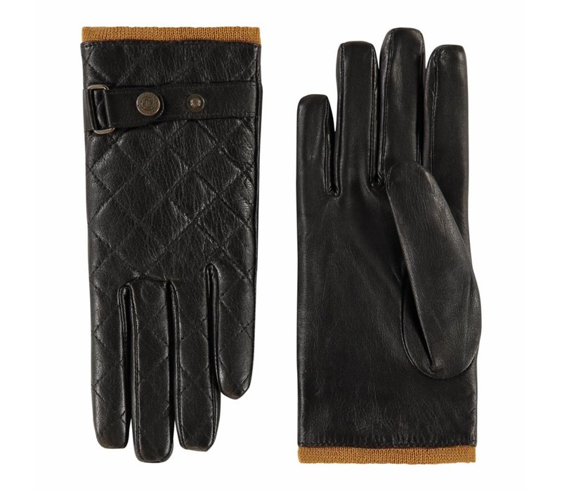 Sporty leather ladies gloves model Infesta