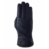 Leather men's gloves with woolen cuff model Thornbury