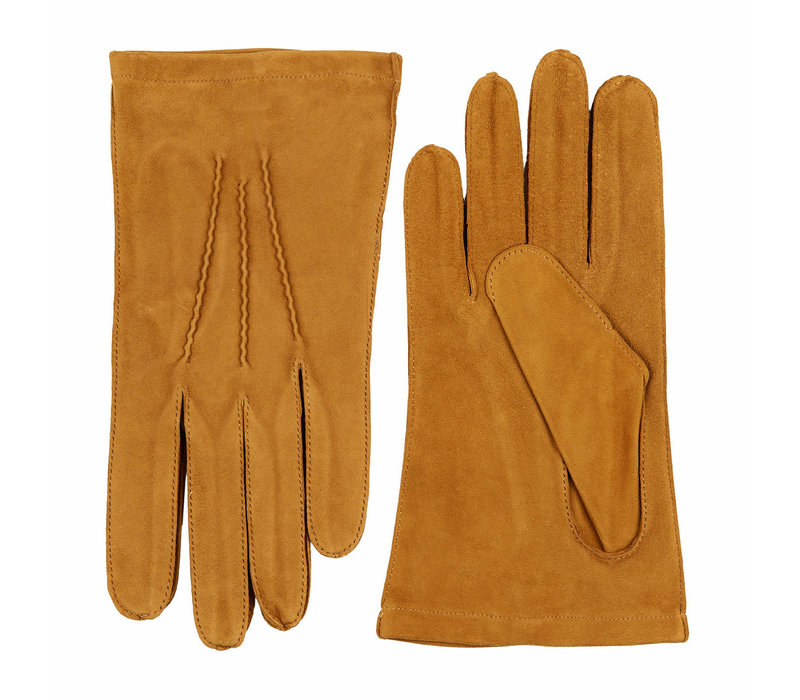 Aprica - Unlined suede men's gloves