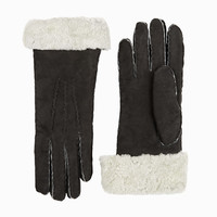 Helsinki - Hand sewn lammy ladies' gloves in Portuguese sheepskin with folded cuff