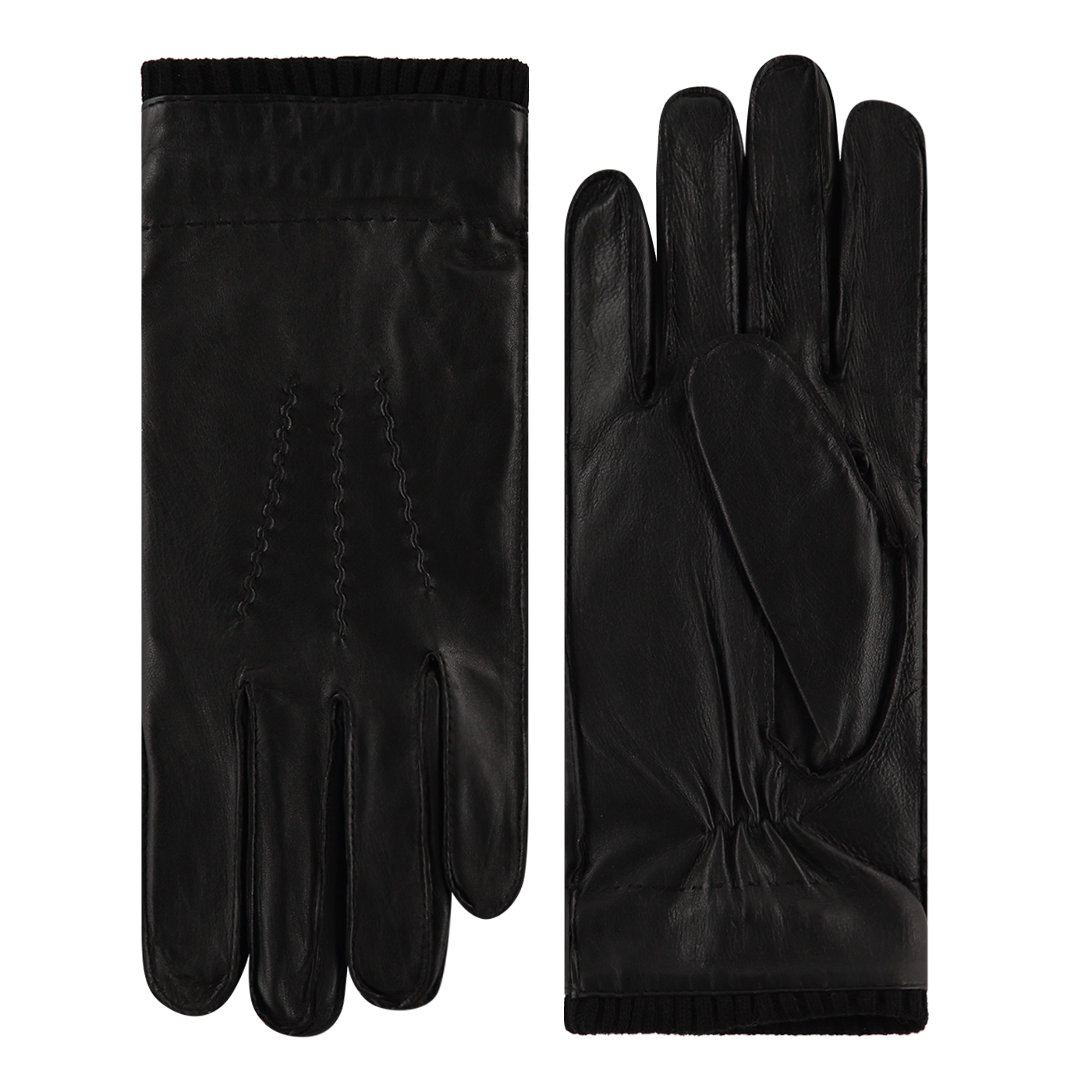 Tough leather men's gloves model Perugia Laimböck