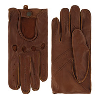Manly - Leather men's driving gloves