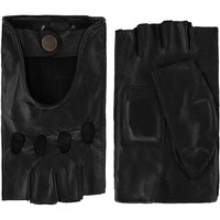 Las Vegas - Leather ladies driving gloves with half fingers