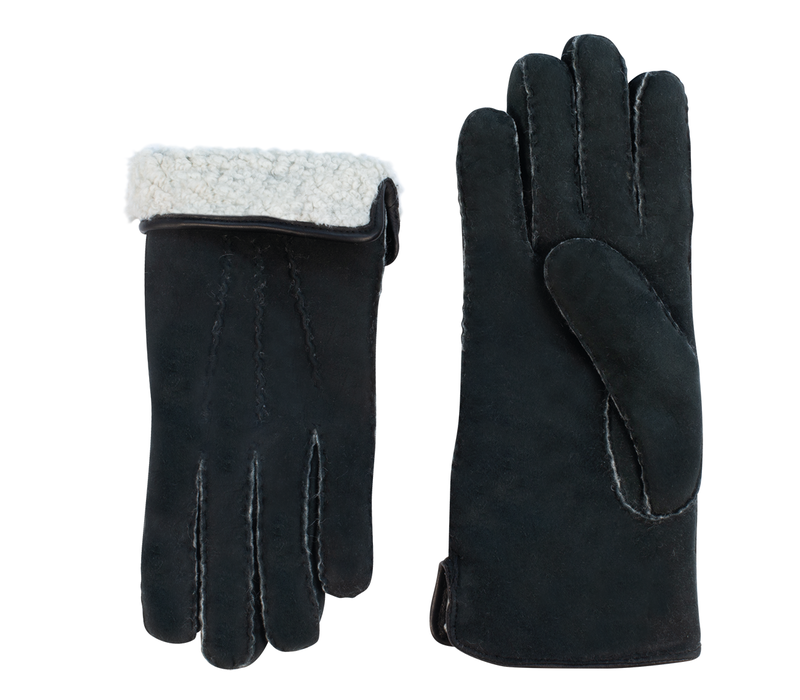 Motala - Hand-sewn lammy men's Portuguese sheepskin gloves