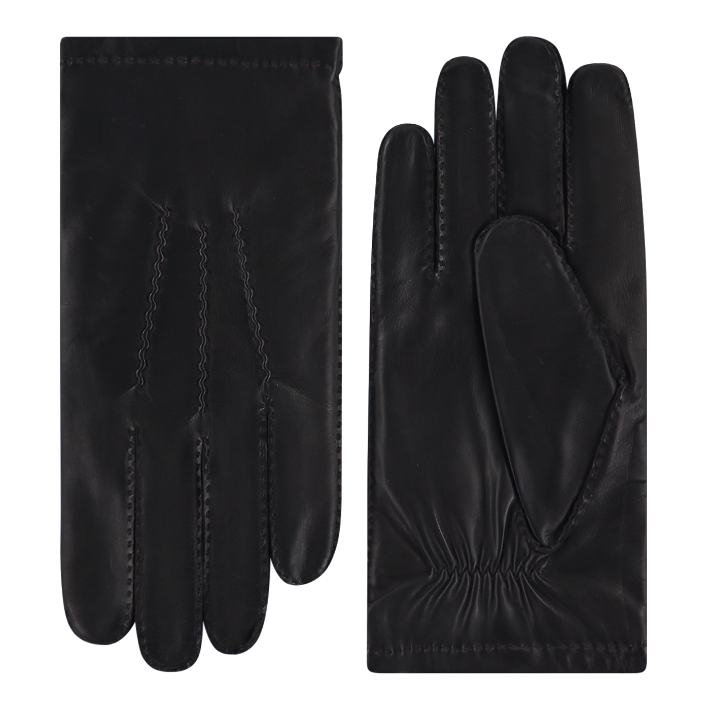 Vegan Leren Handschoenen Heren Touchscreen