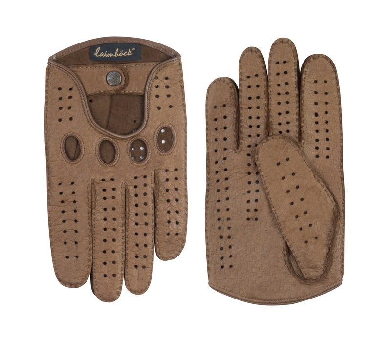 Sherbourne - Peccary leather men driving gloves